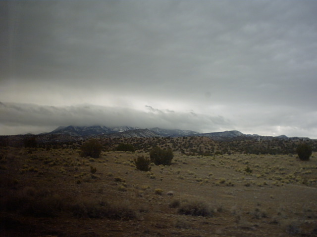 Albuquerque, NM: mountains on the way out