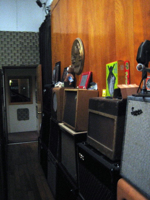 Pogo's collection of guitar amps
