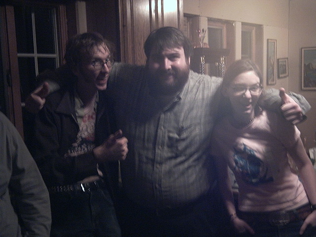 Tom, James, and Marsha