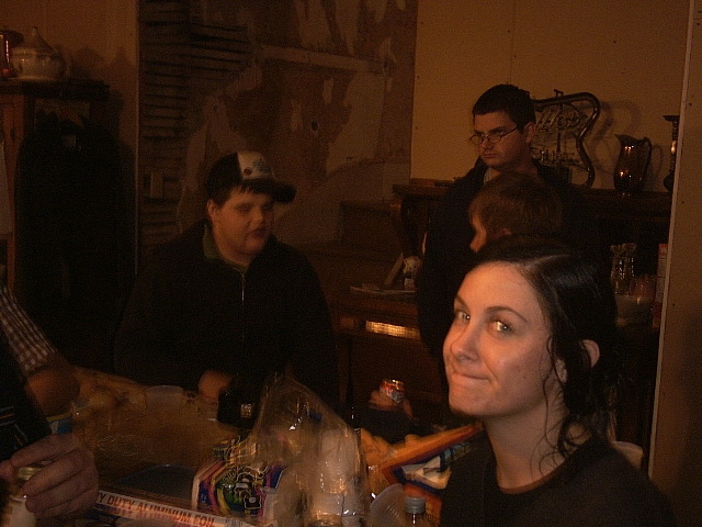 Leah and crowd